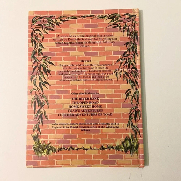 Vintage 1983 Tales From The Wind In The Willow Mr Toad Kenneth Grahame - Picture 11 of 12